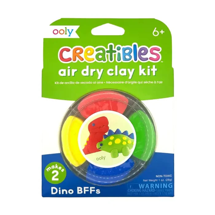 Creatibles Air Dry Clay Kit: Dino BFFs