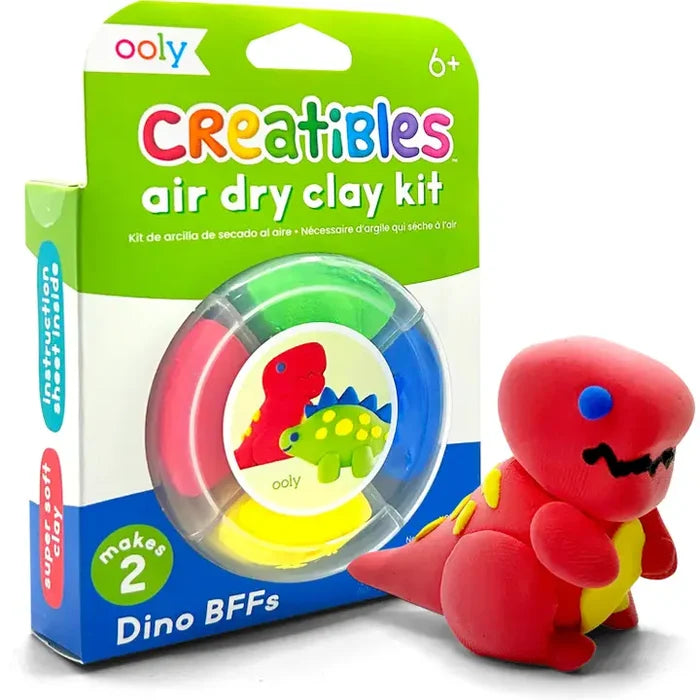 Creatibles Air Dry Clay Kit: Dino BFFs