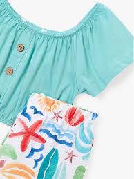 Crop Top+ Pant Set