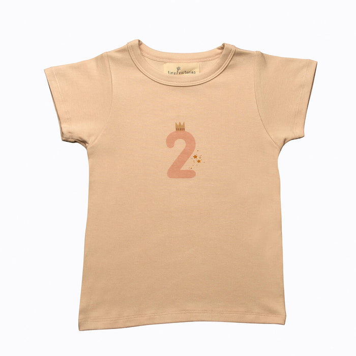 Crown Number Birthday Shirt