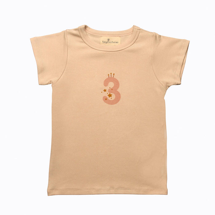 Crown Number Birthday Shirt