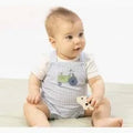Cute Farm Animals Overall Shortie Onesie