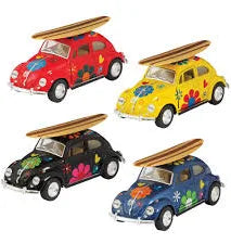 Die-Cast 1967 Beetle w/Surfboard