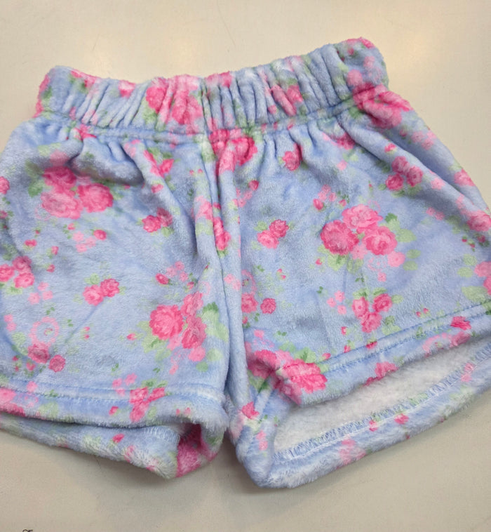 Ditsy Floral Plush Shorts
