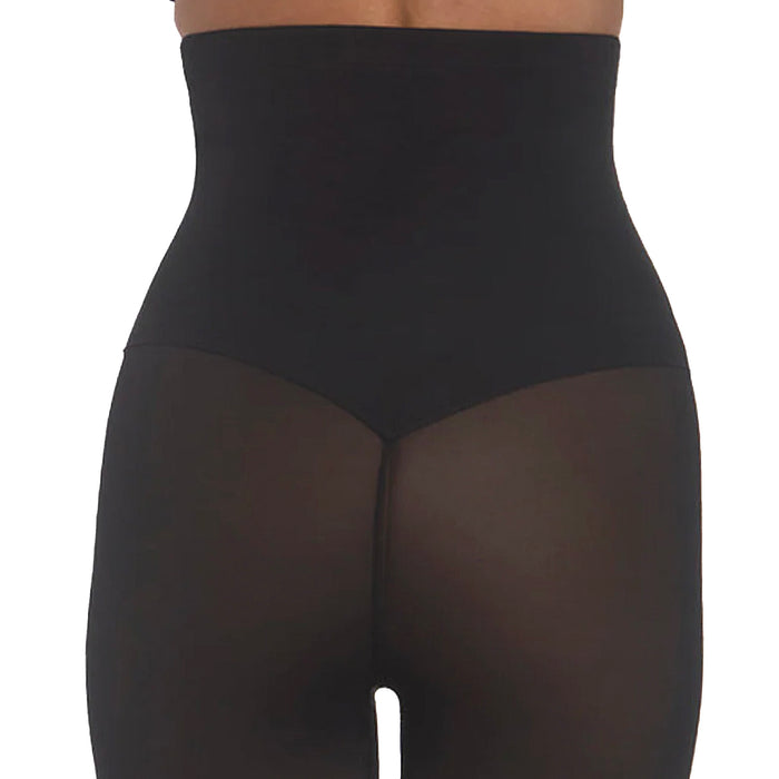 Dominique Melanie Firm Control High Waist Thigh 104 Black Back