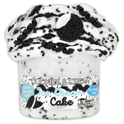 Dopeslimes: Cookies & Cream Ice-Cream Cake Slime