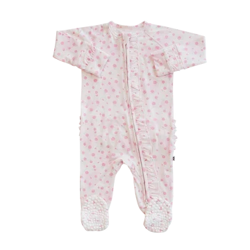 Double Love Ruffle Footie