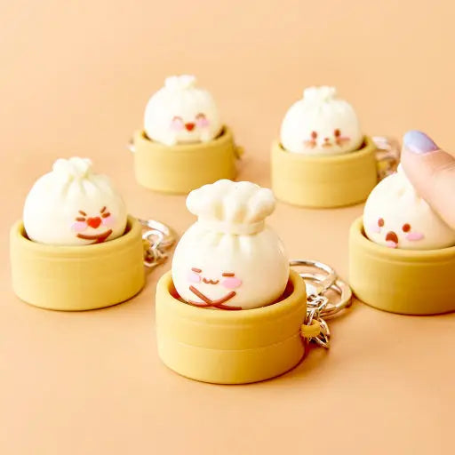 Dumpling Keychain