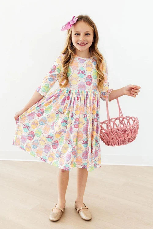 Egg-stra Cute Twirl Dress