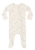 Elephants Bamboo Zip Footie