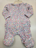 Elizabeth's Garden 2-way Zipper Ruffle Footie