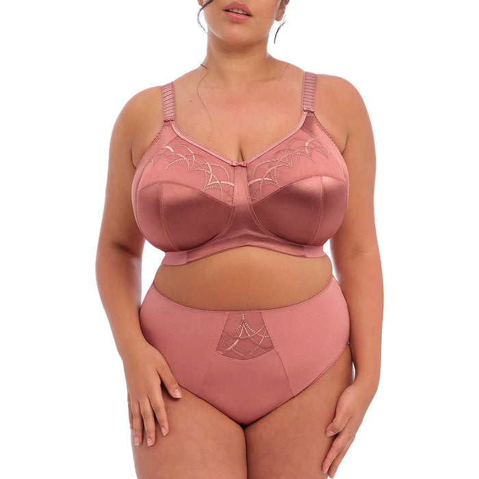 Elomi Cate Soft Cup Bra EL4033 Rosewood Set