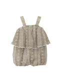 Espresso Sleeveless Romper