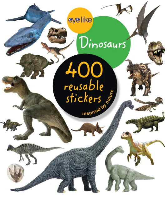 Eyelike: Dinosaurs Reusable Stickers