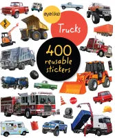 Eyelike Trucks Reusable Stickers