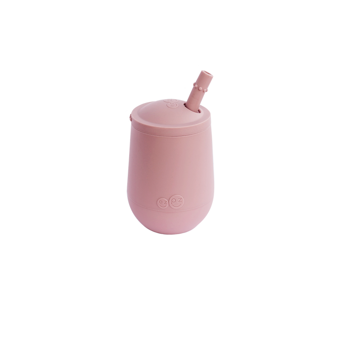 ezpz - Mini Cup + Straw Training System: Blush