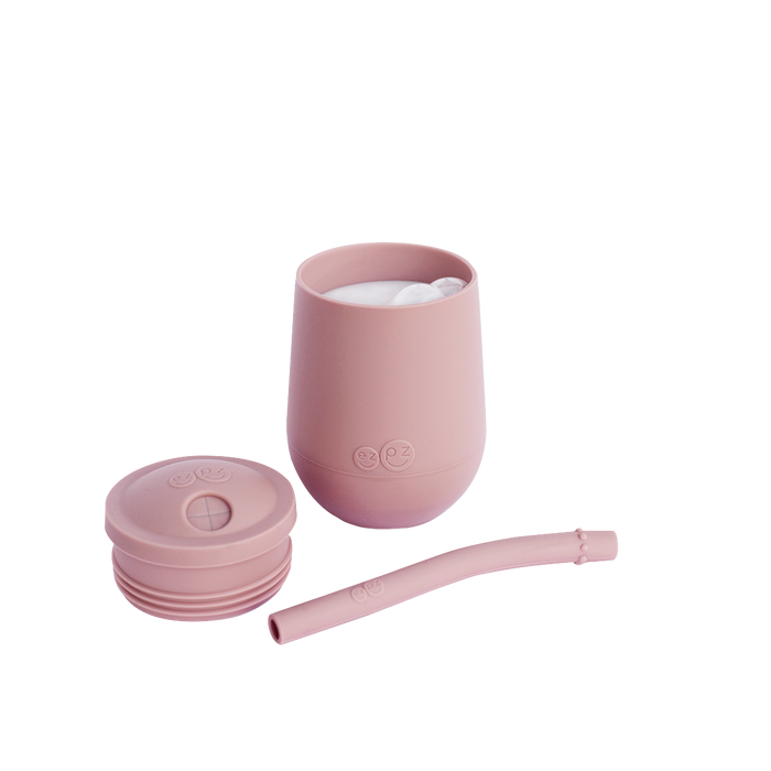 ezpz - Mini Cup + Straw Training System: Blush