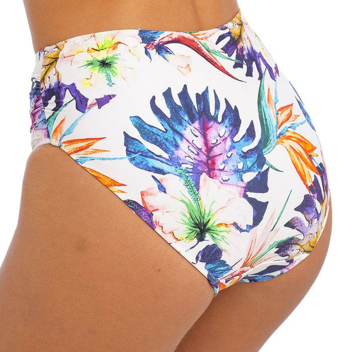 Fantasie Paradiso Multi Full Bikini Brief FS501871 White Multi Back