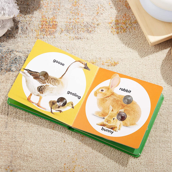 Farm Animal Families Poke a Dot Book