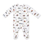 Farm Machines Zip Footie