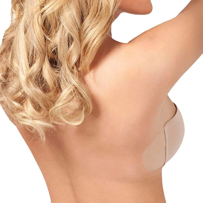 Fashion Forms Voluptuous U Plunge Backless Strapless Bra 29710 Nude Back