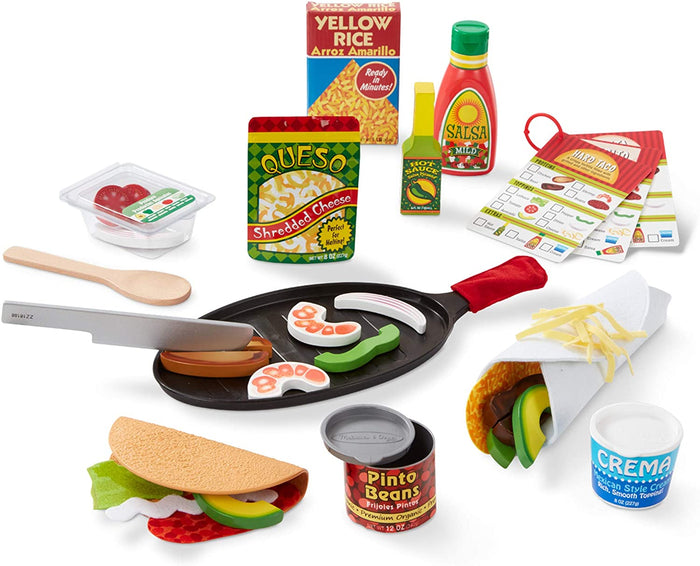 Fill and fold taco and torilla set