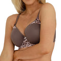 Fit Fully Yours Ella Moulded Bra B1824 Taupe Front
