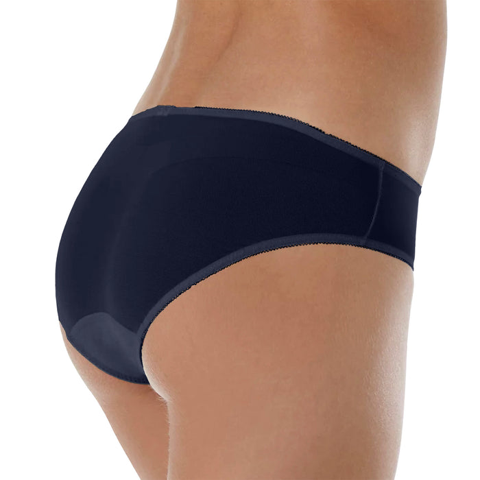 Fit Fully Yours Nicole Bikini U2272 Navy Coral Rear View