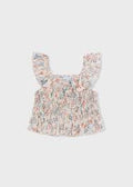 Floral Smocked Top