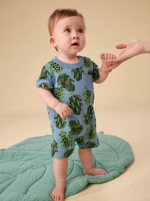 Frog Shortie Romper