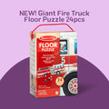 Giant Fire Truck Floor Puzzle-24 pcs.