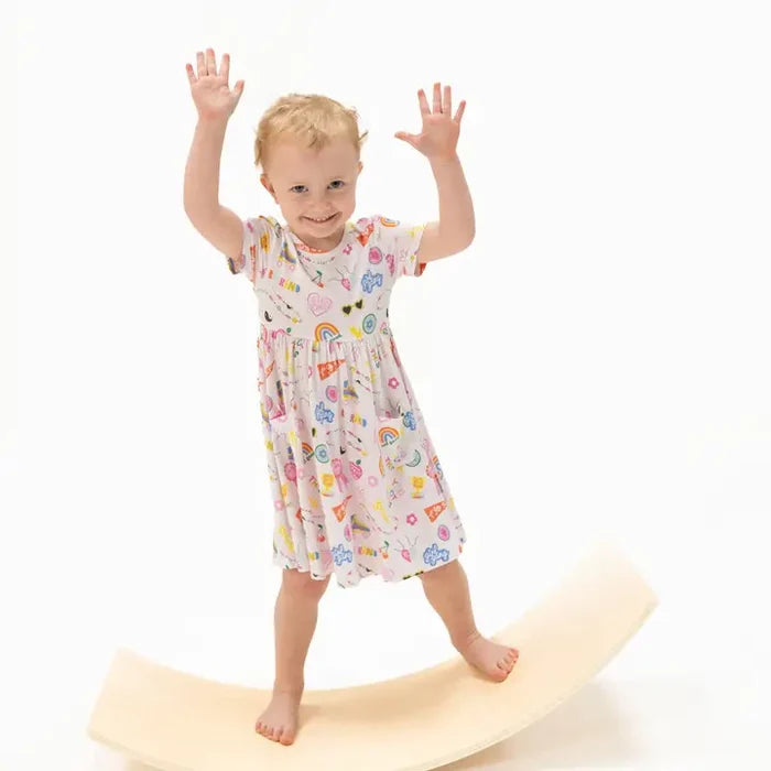 Girl Power Twirly Dress + Cartwheel Shorts