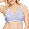Glamorise MagicLift Cotton Support Bra 1001 Lilac Front