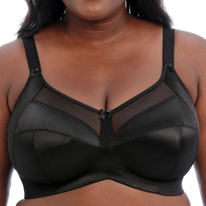 Goddess Keira Non-Wired Bra GD6093 Black Front