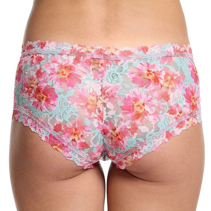 Hanky Panky Printed Signature Lace Boyshort PR4812 First Bloom Back