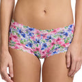 Hanky Panky Printed Signature Lace Boyshort PR4812 Paint and Pour Front