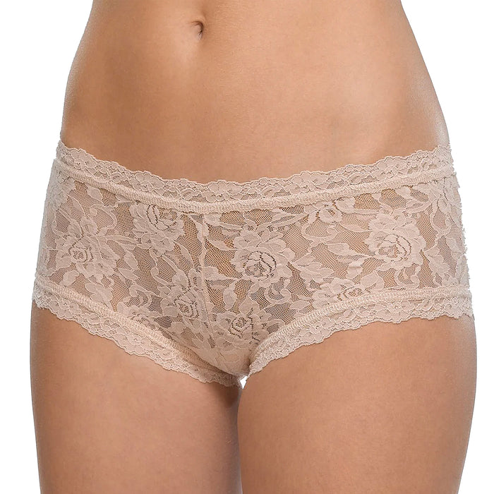 Hanky Panky Signature Lace Boyshort 4812 Chai Front