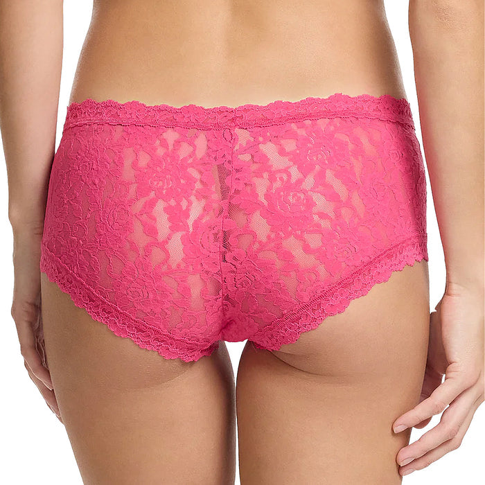 Hanky Panky Signature Lace Boyshort 4812 UnBeetAble Pink Back