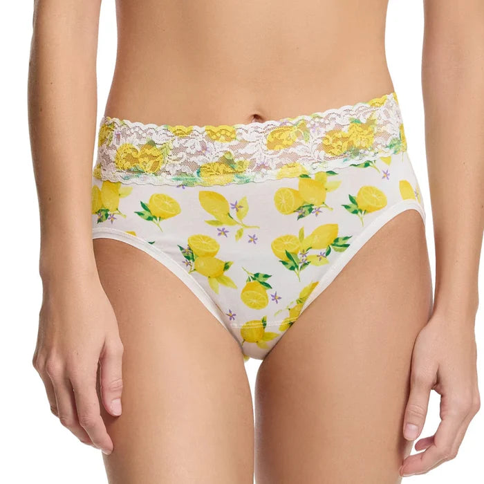 Hanky Panky Supima Cotton Printed French Brief PR892461 - Make Lemonade