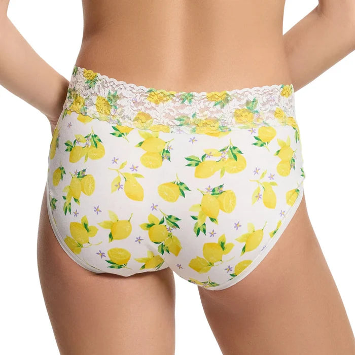 Hanky Panky Supima Cotton Printed French Brief PR892461 - Make Lemonade