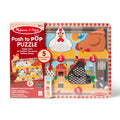 Happy Hens Push to Pop Puzzle