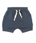 Heather Navy Jogger Short