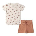Horses Organic Tee + Shorts Set