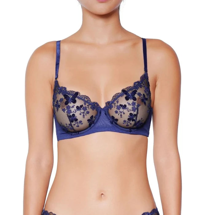 Huit Papillon Underwire Bra PAPC4 - Marine