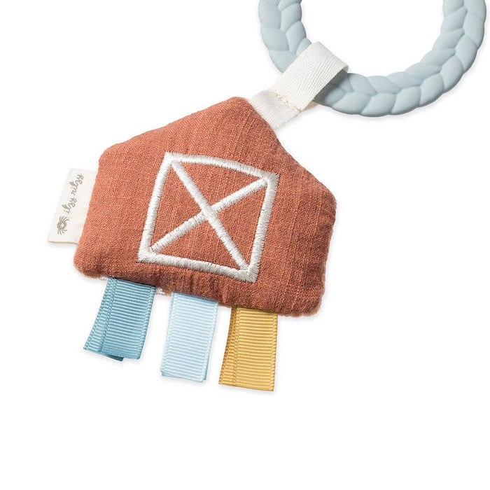 Itzy Ritzy - Bitzy Busy Ring™ Teething Activity Toy: Farm