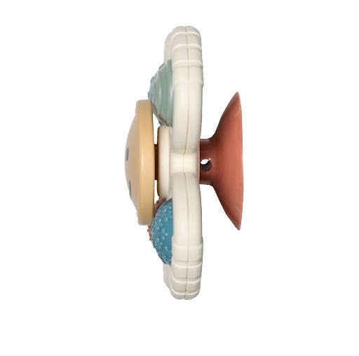Itzy Ritzy - Itzy Pop & Whirl™ - Bath + Travel Toy: Smile
