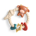 Itzy Ritzy - Ritzy Rattle™ Silicone Teether Rattles: Highland Cow