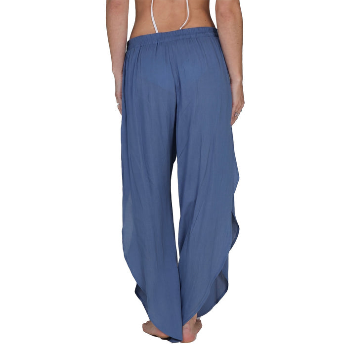 J. Valdi Hac Tulip Pant Cover Up J34166 Periwinkle Back
