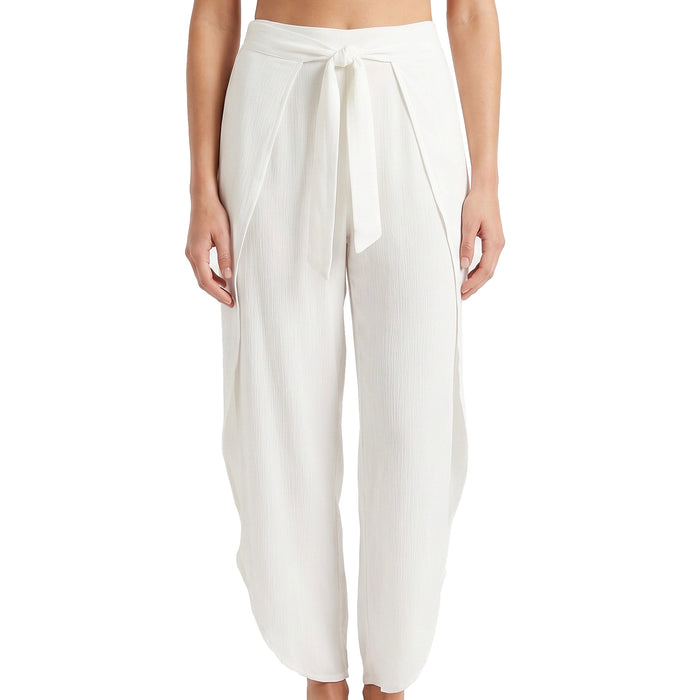 J. Valdi Hac Tulip Pant Cover Up J34166 White Front