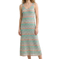 J. Valdi Seychelles Maxi Tank Dress Cover Up 10305 Multi Front